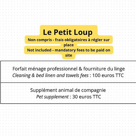 Le Petit Loup, Appartement Neuf Avec Jardin Gerbépal エクステリア 写真