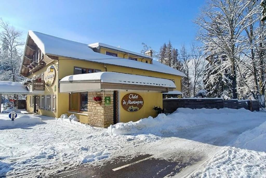 Le Petit Loup, Appartement Neuf Avec Jardin Gerbépal エクステリア 写真
