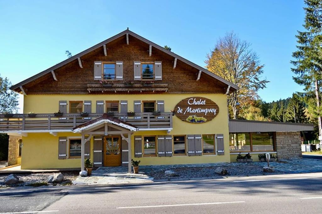 Le Petit Loup, Appartement Neuf Avec Jardin Gerbépal エクステリア 写真